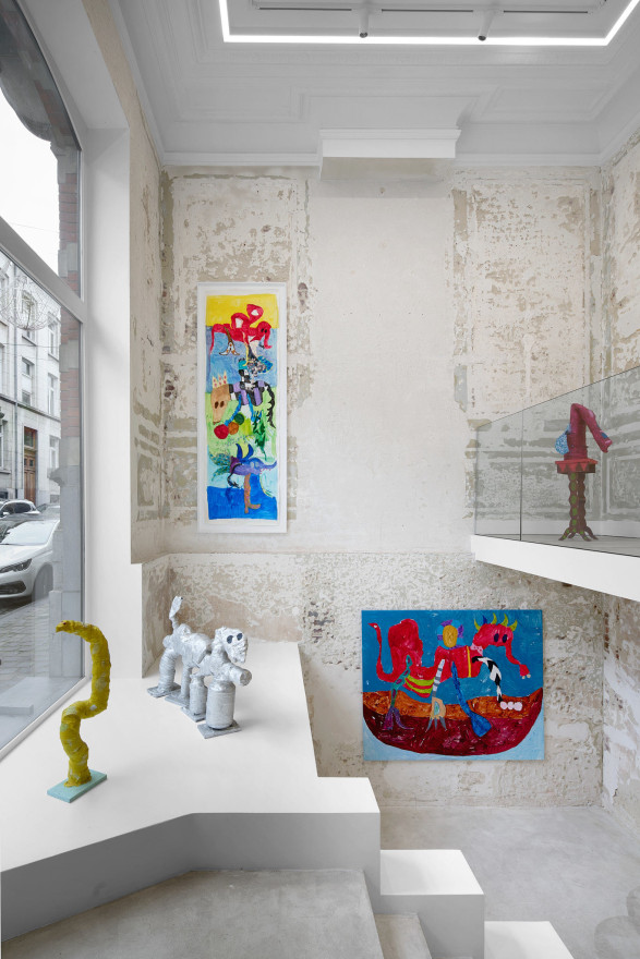 Installation view of Andrey Samarin, Archetypal Images, Nino Mier Gallery, Brussels, January 18 &ndash; February 28, 2025