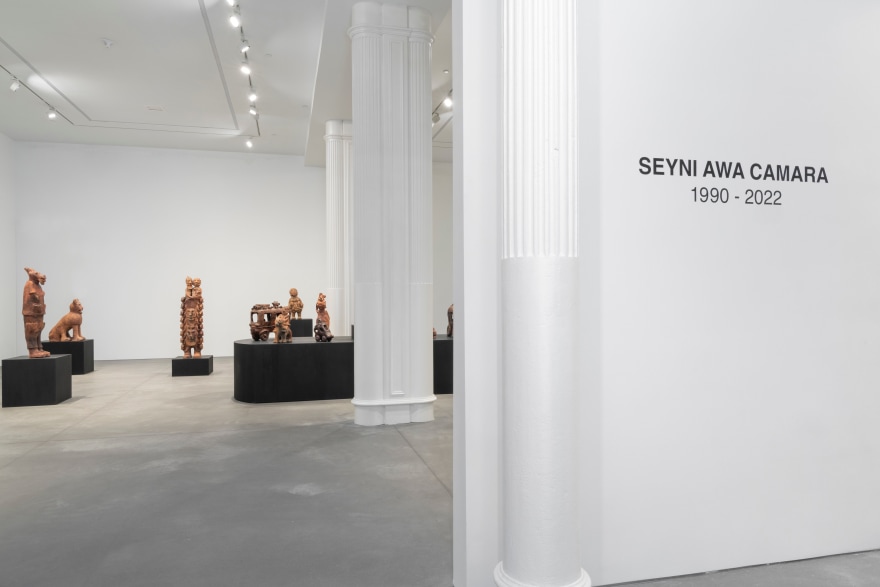 Installation view of&nbsp;Seyni Awa Camara 1990-2022, (May 4 - June 10, 2023). Nino Mier Gallery, New York.