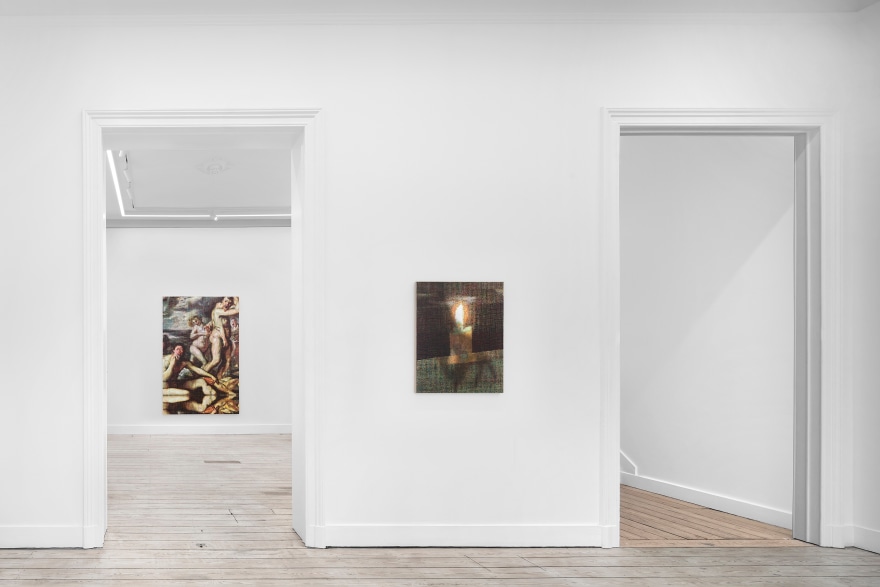 Installation view of Asher Liftin, Knight's Move, Nino Mier Gallery, Brussels Allard 25, November 8 &ndash; December 21, 2024