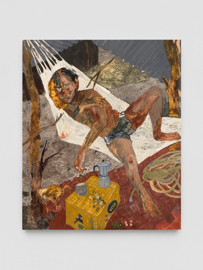 Bernadette Despujols Gavera con Mamones, 2022 Oil on canvas 72 x 60 in 182.9 x 152.4 cm (BDE22.004)