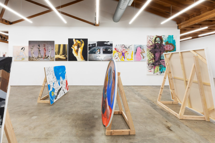 Installation view 6 of To Paint is To Love Again, Curated by Olivier Zahm (January 18-28, 2020) at Nino Mier Gallery, Los Angeles