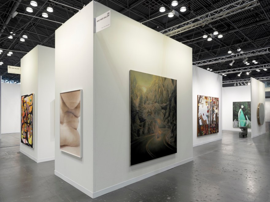 Installation view of The Armory Show, Nino Mier Gallery, Booth 319 (September 6 - 8, 2024)