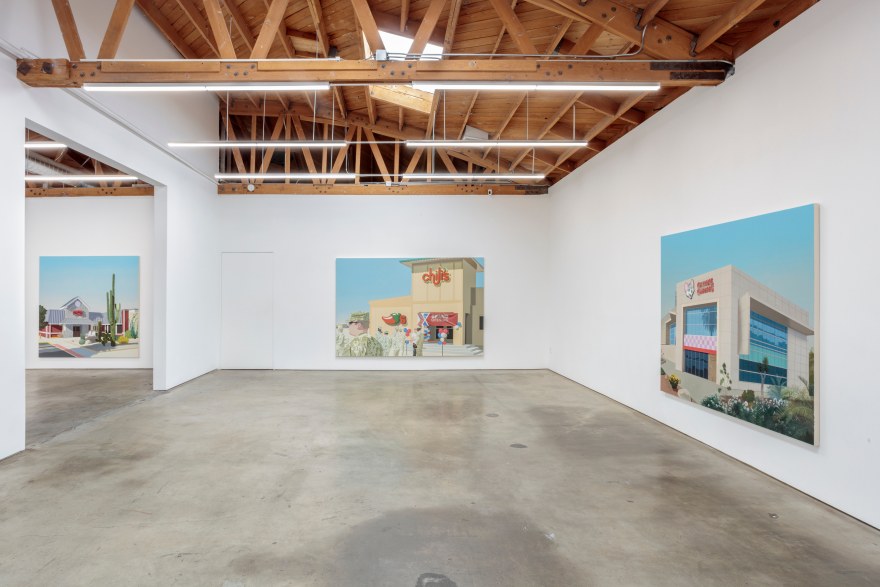 Installation views of Jake Longstreth, Seasonal Concepts, Nino Mier Gallery, Los Angeles