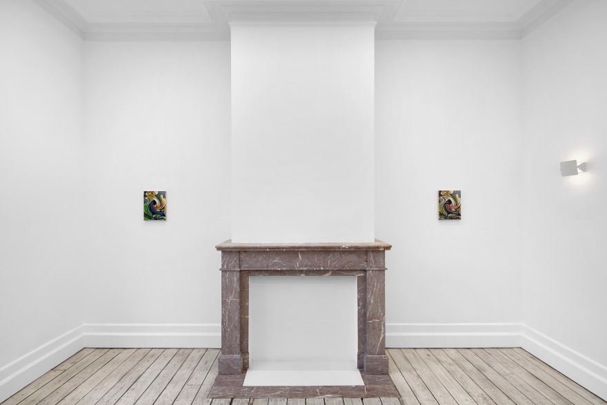 Installation view of Asher Liftin, Knight's Move, Nino Mier Gallery, Brussels Allard 25, November 8 &ndash; December 21, 2024