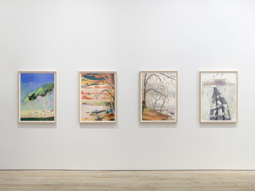 Installation view of Per Adolfsen,&nbsp;Walk with Me, Nino Mier Gallery, Tribeca, January 10 &ndash; February 8, 2025