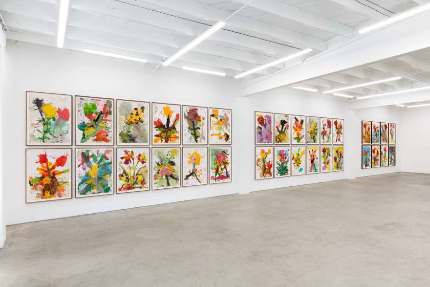 Installation view of Jorge Galindo, SACROMONTE 100, (August 27 - September 17, 2022), Nino Mier Gallery Three, Los Angeles.