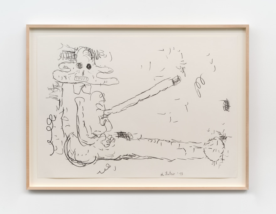Andr&eacute; Butzer Untitled, 2017 Pencil on paper 23 1/4 x 33 1/8 in (paper size) 59 x 84 cm (paper size) (AB17.063)