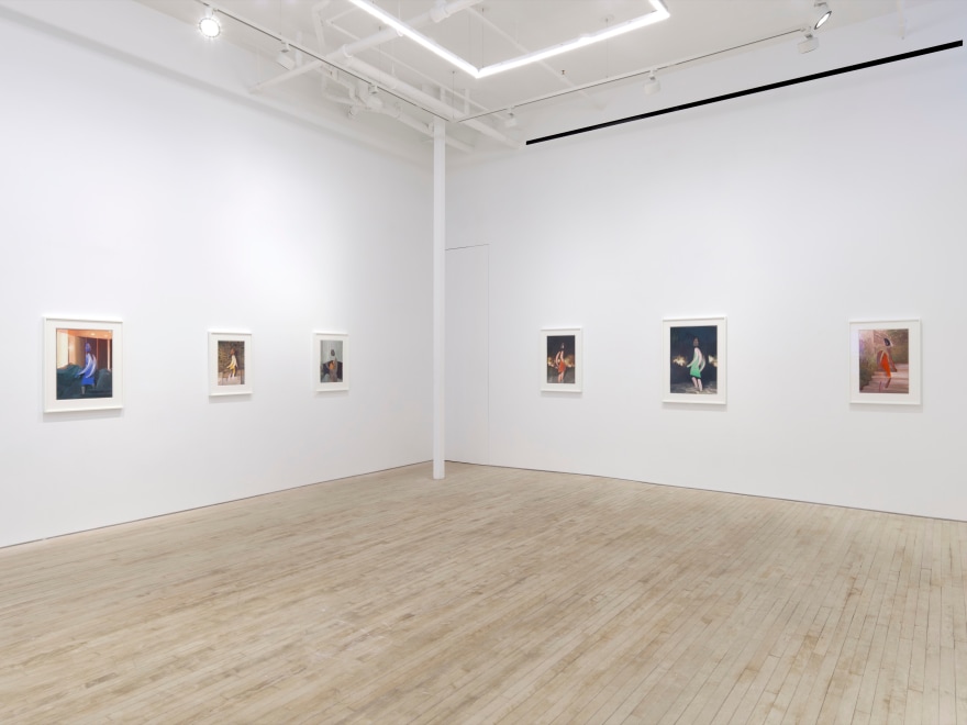 Installation view of Jonathan Wateridge, Works on Paper, Nino Mier Gallery, Tribeca, September 5 &ndash; October 18, 2025
