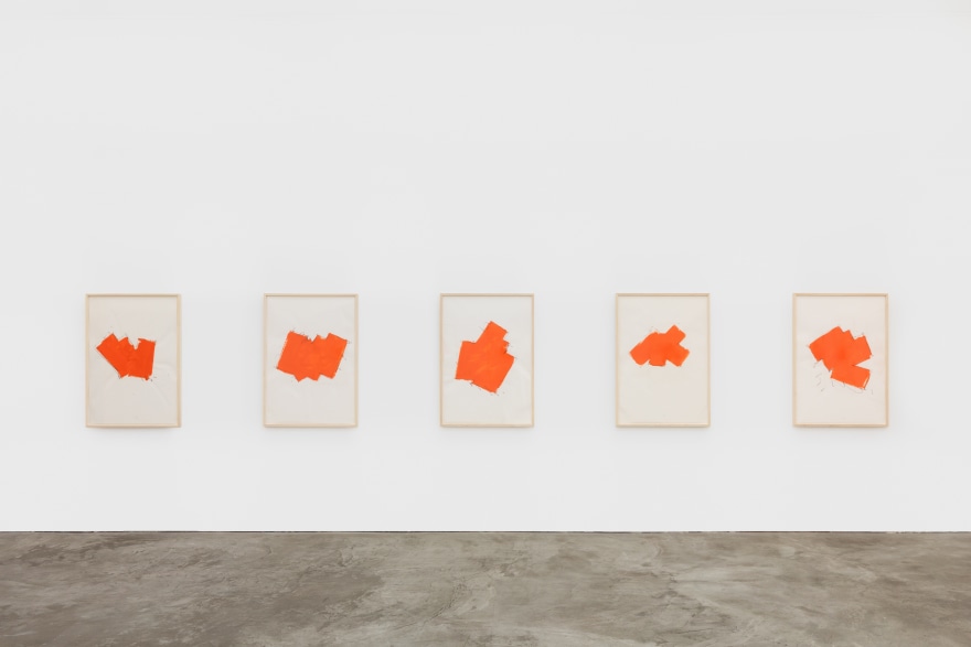 Installation view 3 of Imi Knoebel: Works from the Seventies (November 9-December 21, 2019) at Nino Mier Gallery, Los Angeles