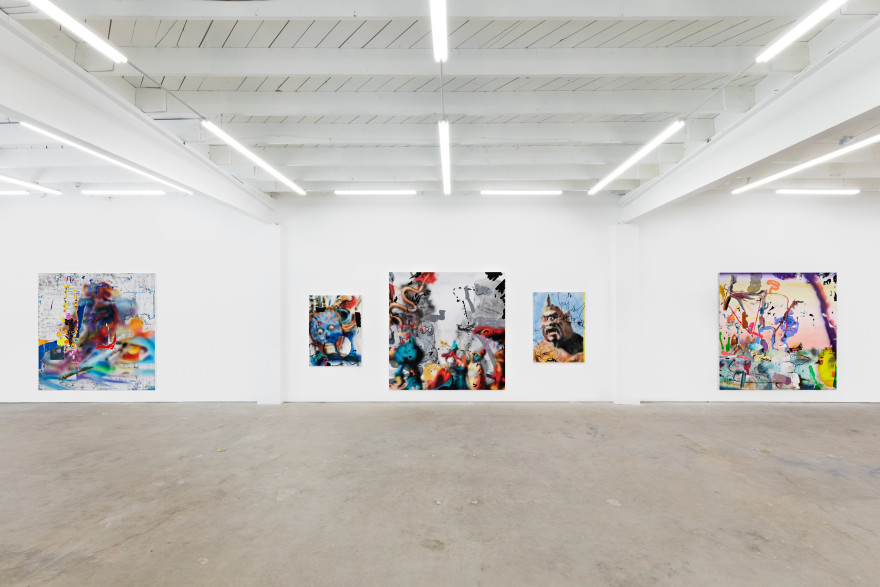 Installation View of Antwan Horfee: SCI-FRIED (April 1-May 15, 2021) Nino Mier Gallery, Los Angeles, CA
