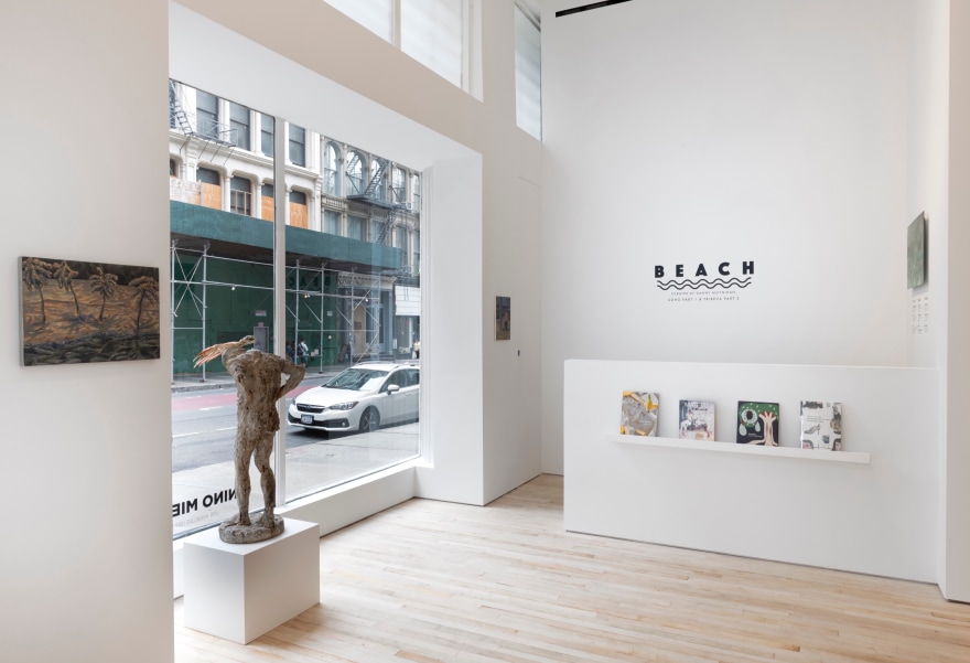 Installation view of&nbsp;BEACH, Group Presentation,&nbsp;(June 23 - August 5, 2023). Nino Mier Gallery, Tribeca.
