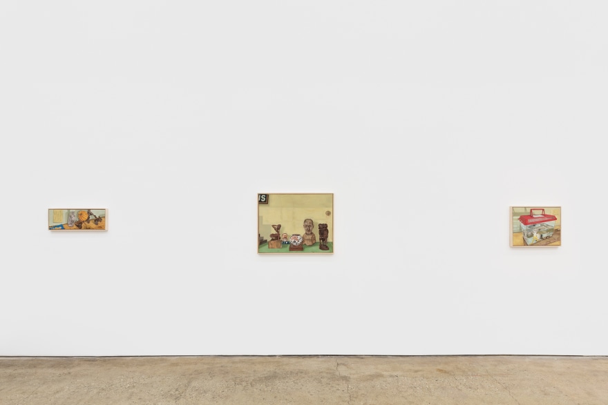 Installation View of Michael Cline: Back Steps  (March 10 &ndash; March 24, 2021) Nino Mier Gallery, Los Angeles, CA