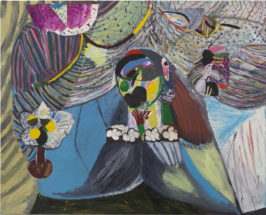 M&ograve;nica Subid&eacute; After 8pm, 2024 Signed and dated on verso Oil on linen 57 1/8 x 70 7/8 in 145 x 180 cm (MSU24.034)