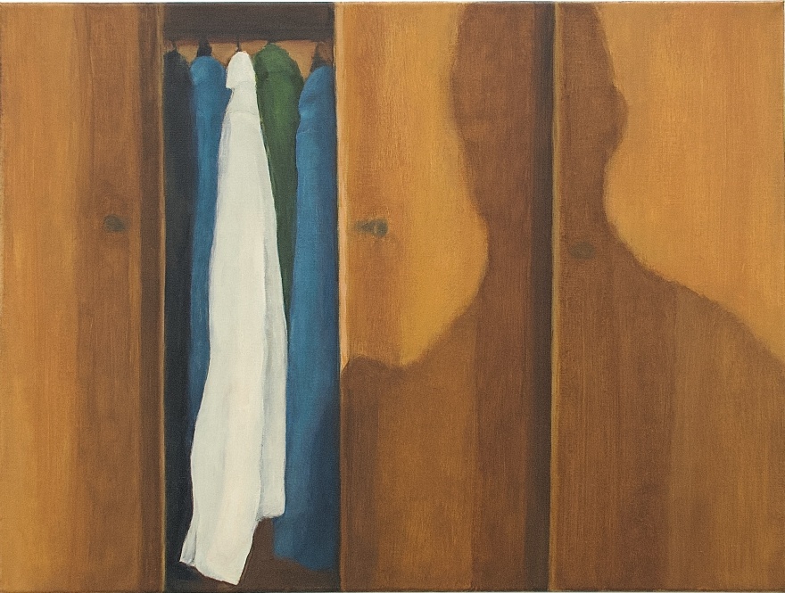 Jess Allen Things Not Known, study 2, 2024 Oil on linen 18 1/8 x 24 in 46 x 61 cm (JAL24.001)