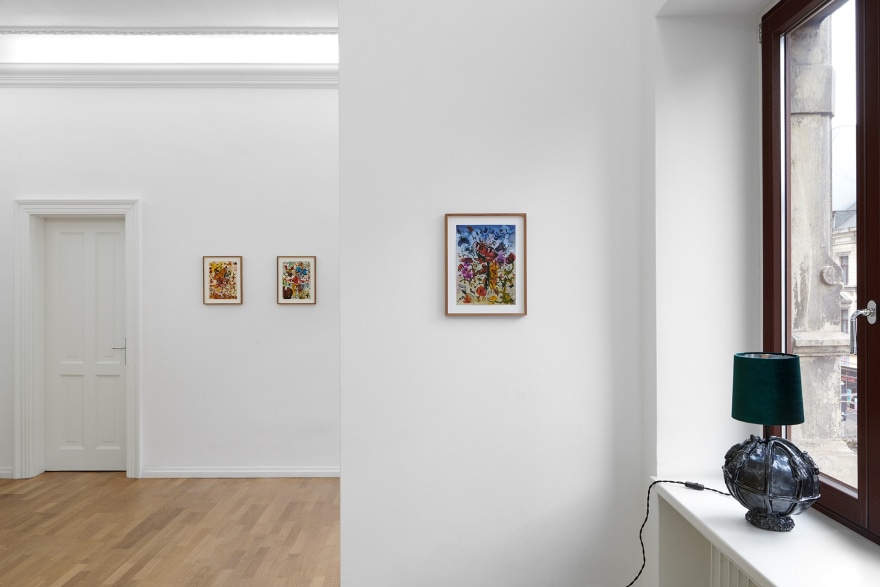 Installation view of Jan-Ole Schiemann's, Are you relevant my friend?, (March 21-April 10, 2021). ​Salon Nino Mier Cologne
