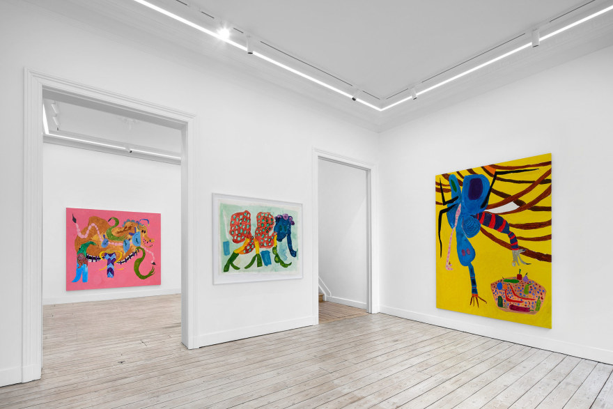 Installation view of Andrey Samarin, Archetypal Images, Nino Mier Gallery, Brussels, January 18 &ndash; February 28, 2025