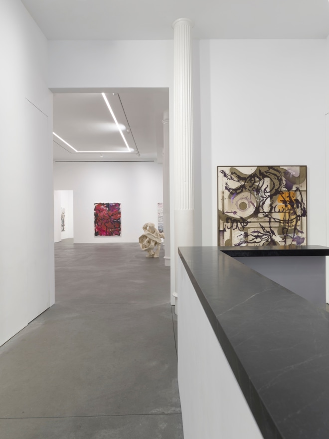 Installation view of aligned, Nino Mier Gallery, Soho, February 12 &ndash; March 22, 2025