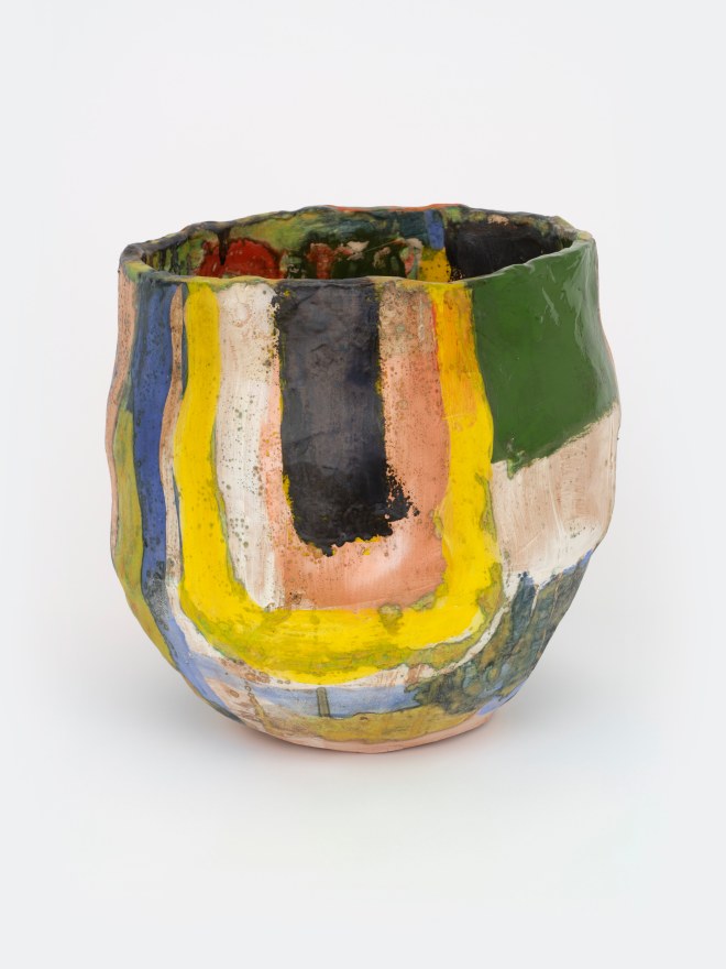 Roger Herman Untitled, 2022 Glazed ceramic 16 x 15 x 17 in 40.6 x 38.1 x 43.2 cm (ROH23.057)