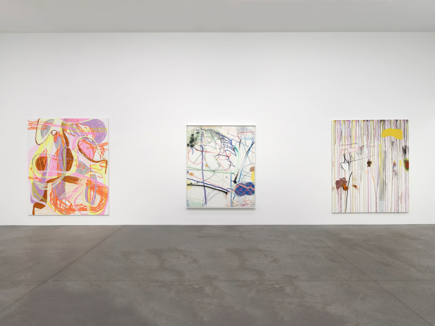 Installation view of aligned, Nino Mier Gallery, Soho, February 12 &ndash; March 22, 2025