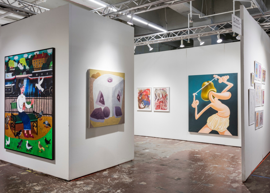 NADA New York, 2017, Installation view; Wide booth view