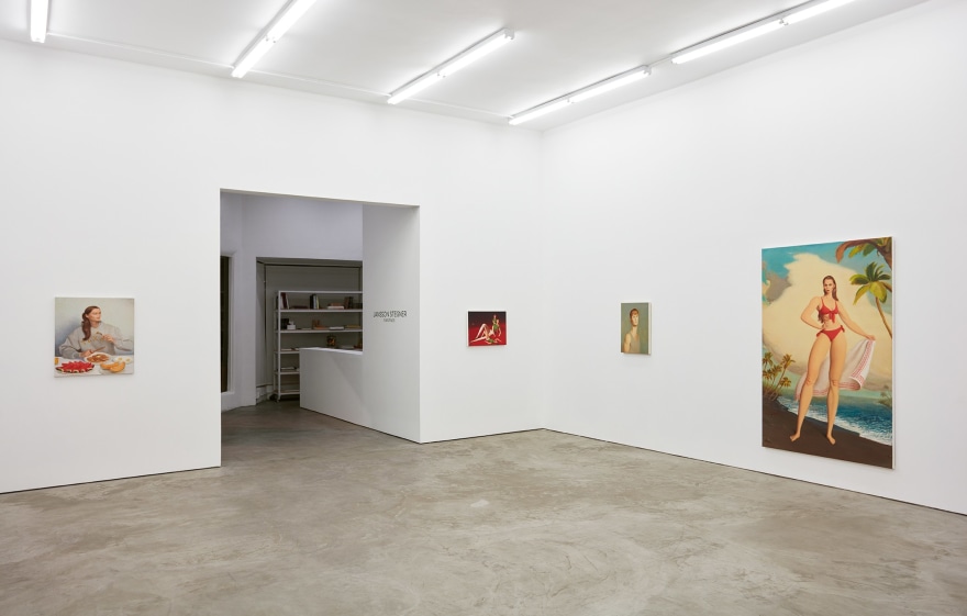 Installation view 3 of Jansson Stegner: New Paintings (January 20-March 3, 2018) at Nino Mier Gallery, Los Angeles