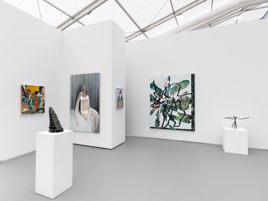 Installation view of Untitled Art Miami Beach, Nino Mier Gallery, Booth C28 (December 4 - 8, 2024)