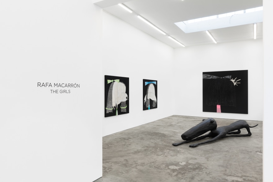 Installation View of Rafa Macarr&oacute;n, The Girls (January 15 &ndash; February 11, 2022)  Gallery Two, Nino Mier Gallery, LA