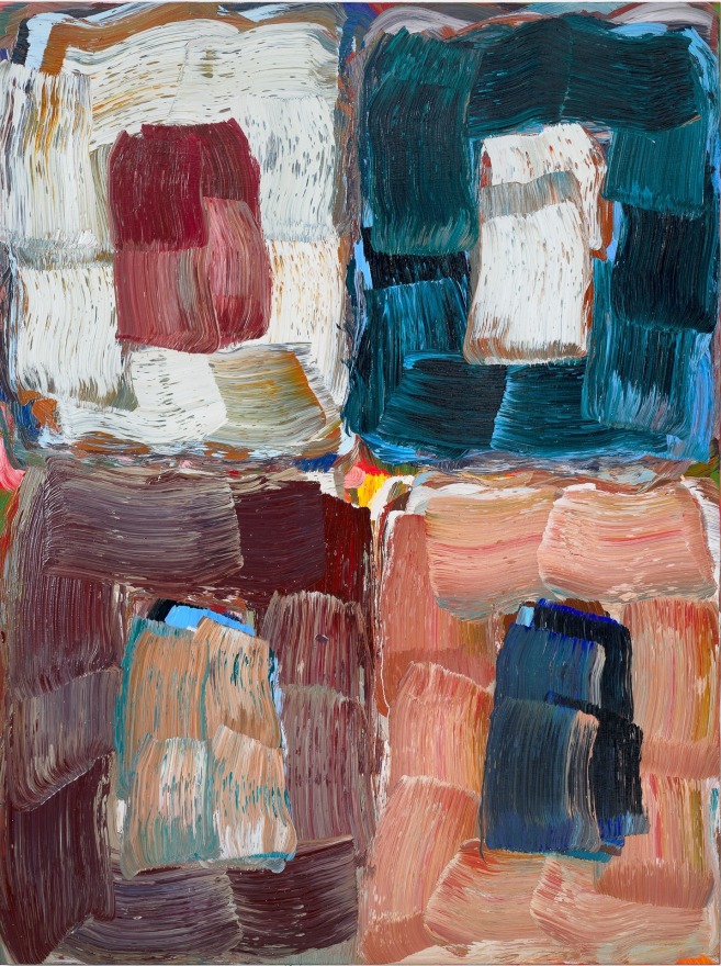 Lucienne O'Mara 2.8.1., 2025 Signed on verso Oil on linen 78 3/4 x 59 in 200 x 150 cm (LOM25.010)