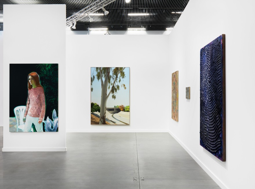 Installation View of Nino Mier Gallery at Frieze New York, 2021 (May 5-9, 2021)