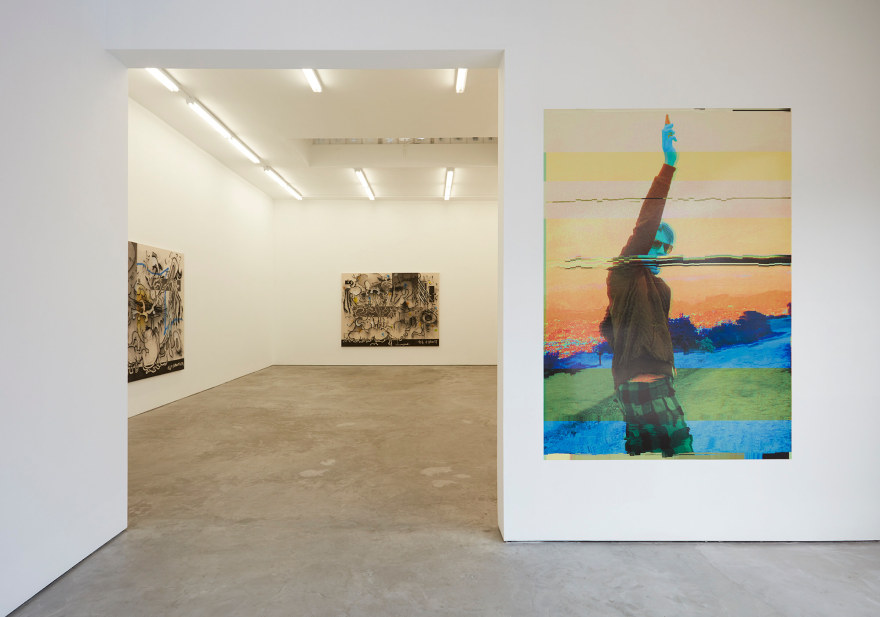 Installation View 1, Can You Show Me the Way to Paradise Road?