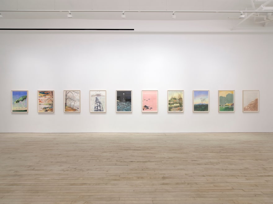 Installation view of Per Adolfsen,&nbsp;Walk with Me, Nino Mier Gallery, Tribeca, January 10 &ndash; February 8, 2025