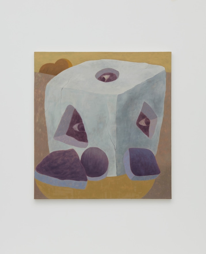 Ginny Casey, Box, 2015, oil on canvas, 43 x 40 in (109.22 x 101.6 cm), GC15.003
