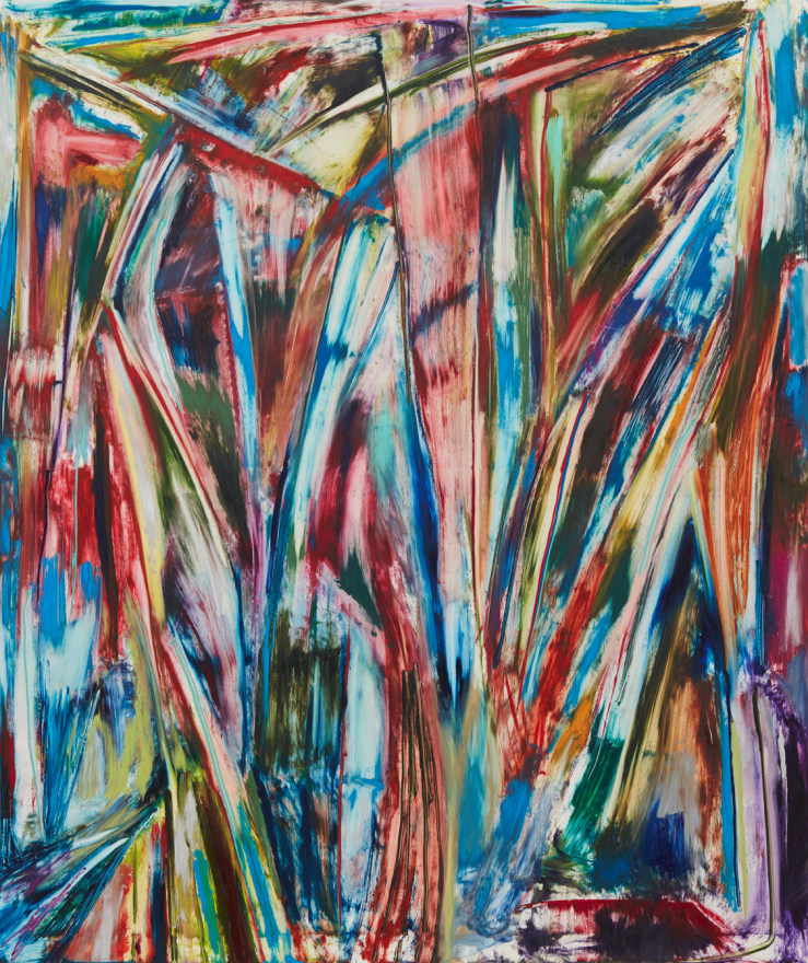 Jan Pleitner, Untitled, 2016. Oil on canvas, 59 x 39 3/8 inches, 150 x 100 cm (JP16.002)