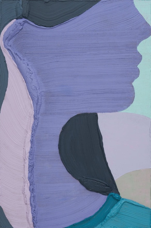 Jos&eacute; Lerma Leda, 2025 Acrylic on burlap 72 x 48 in 182.9 x 121.9 cm (JLE25.010)