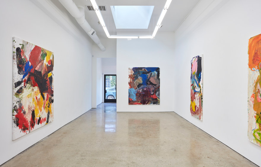 Installation view 3 of Anke Weyer: Gravity Idiot (March 5-April 16, 2016) at Nino Mier Gallery, Los Angeles