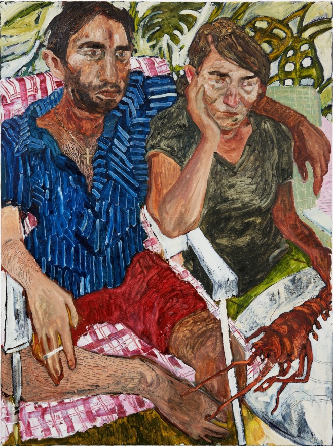 Bernadette Despujols Andr&eacute;s y Jenna, 2022 Oil on canvas 48 x 36 in 121.9 x 91.4 cm (BDE22.001)