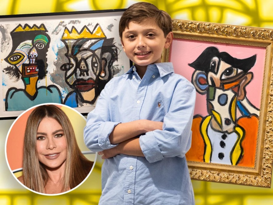 The biggest thing out of Miami Art Week is 10-year-old child prodigy Andres Valencia