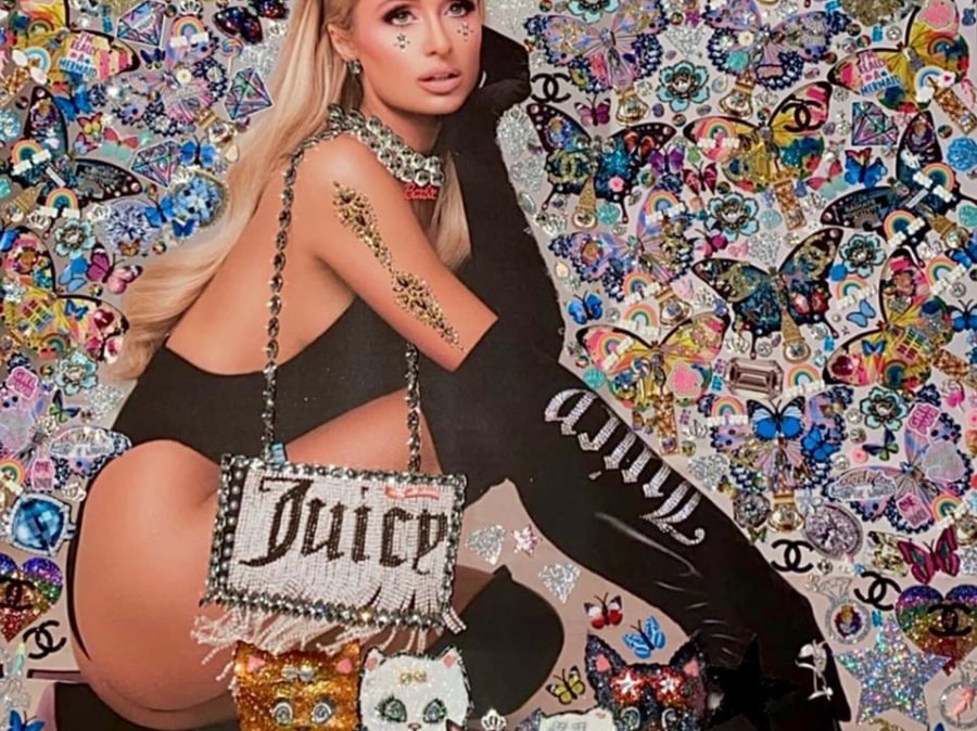 A Chat With Paris Hilton About Her New Pop Art Paintings