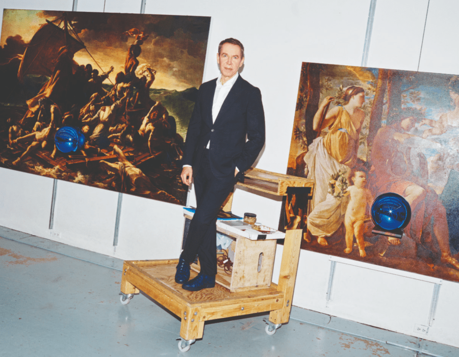 Jeff Koons Gives it Up to The Masters