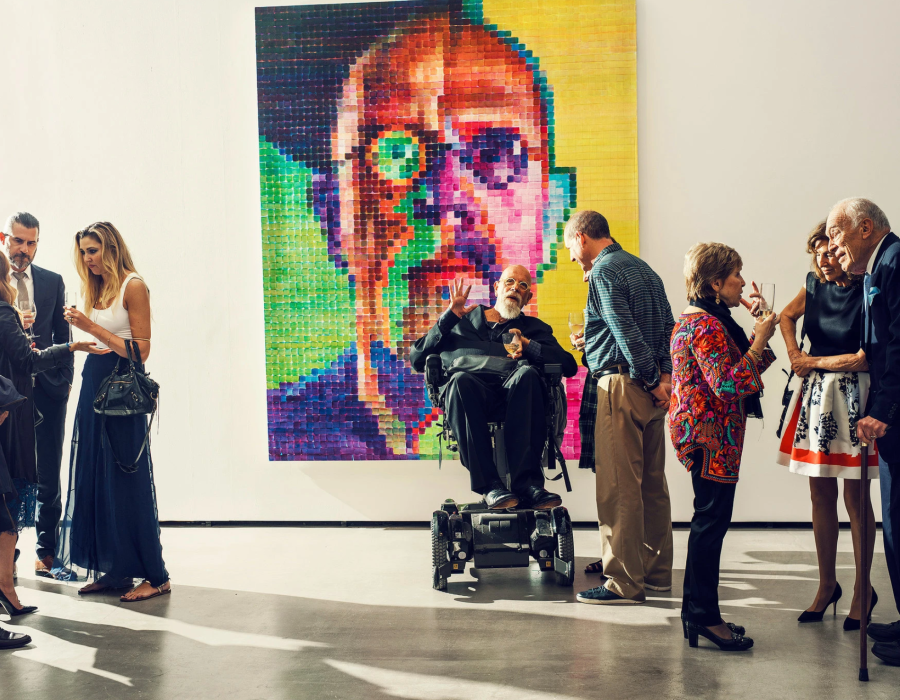 The Mysterious Metamorphosis of Chuck Close