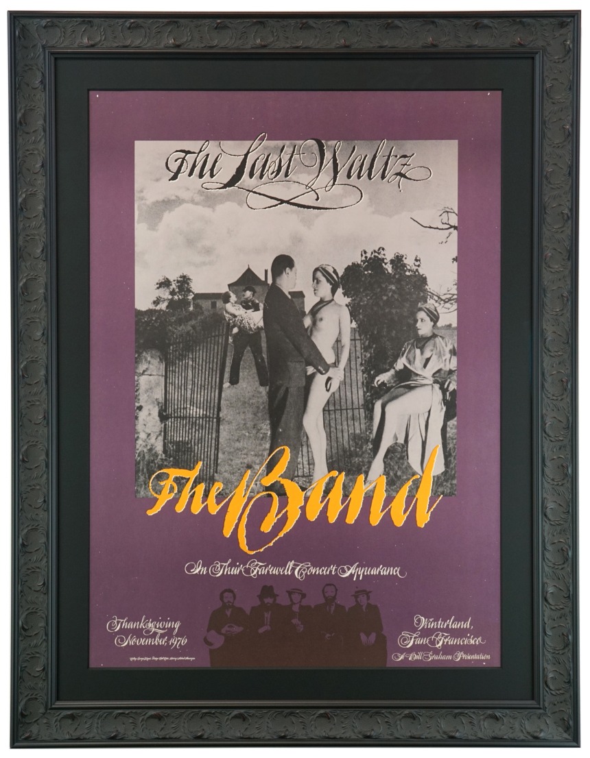 The Last Waltz - Pre-show Poster