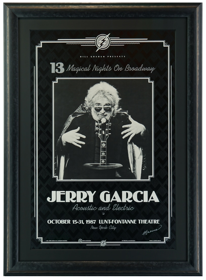 Jerry Garcia at Lunt Fontanne Theatre