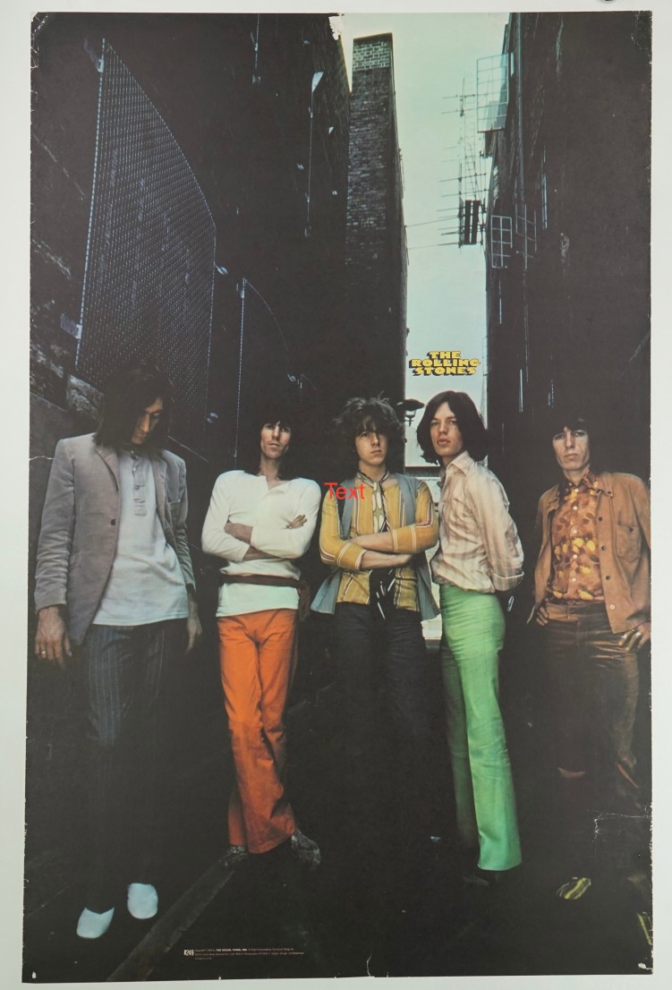 Rolling Stones Personality Poster