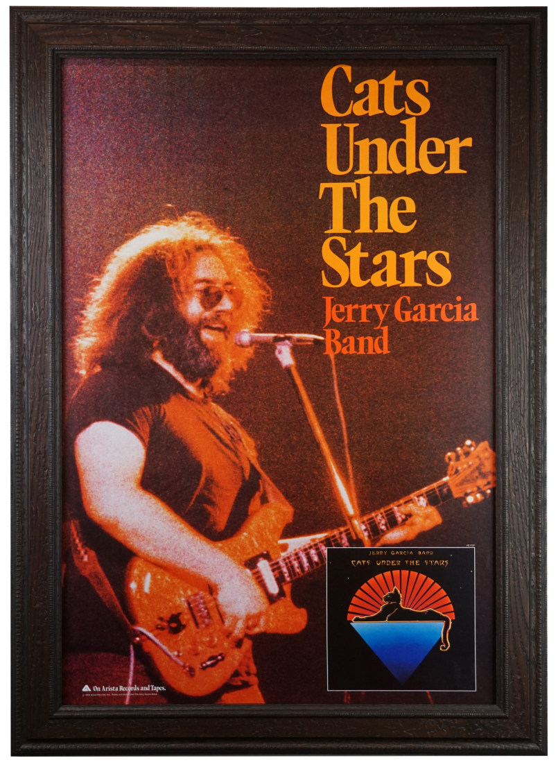 Jerry Garcia Band Cats Under The Stars Album Promotion