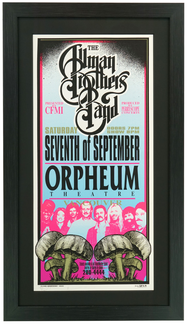 Allman Brothers - Orpheum Vancouver