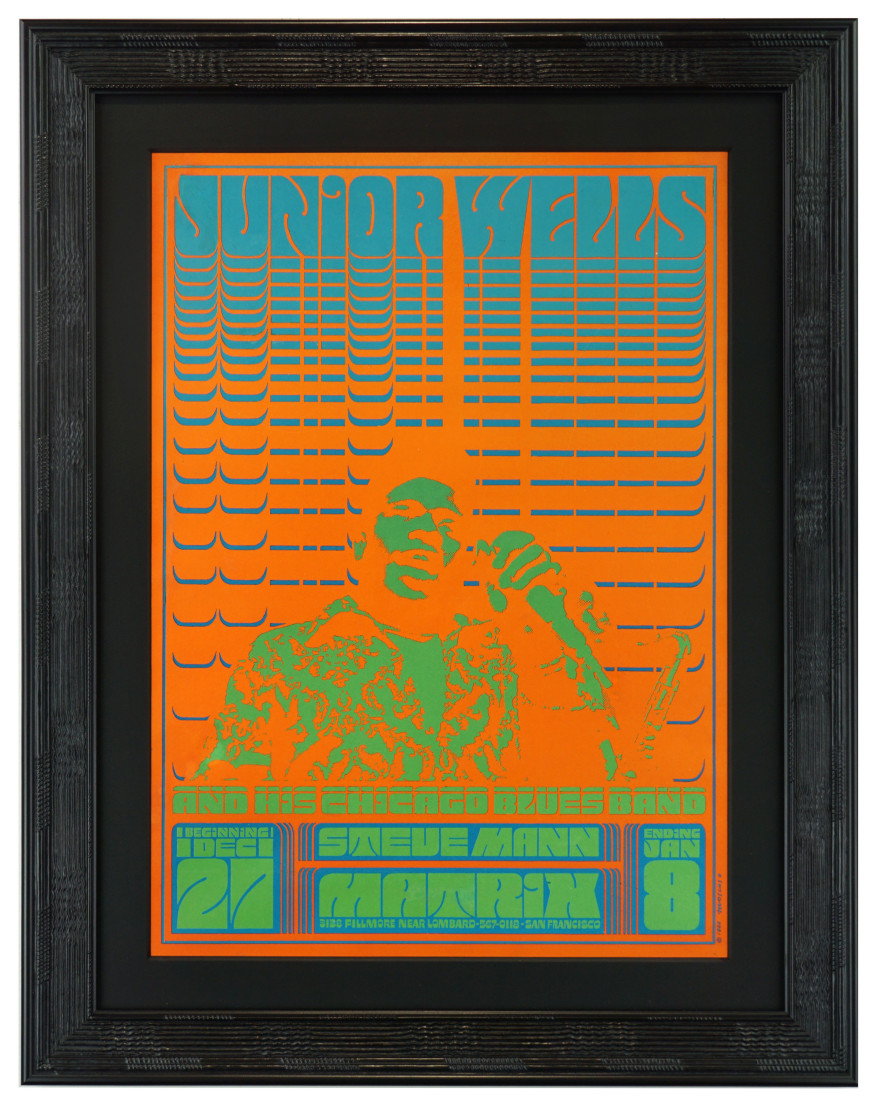 Junior Wells Neon Rose #1