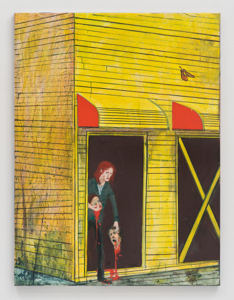 Daniel Richter, Taking Out the Garbage on a Windy Day