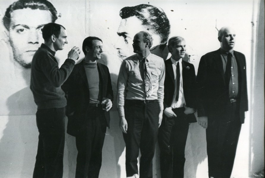 Fred W. McDarrah - Pop Artists Assemble at Factory Party