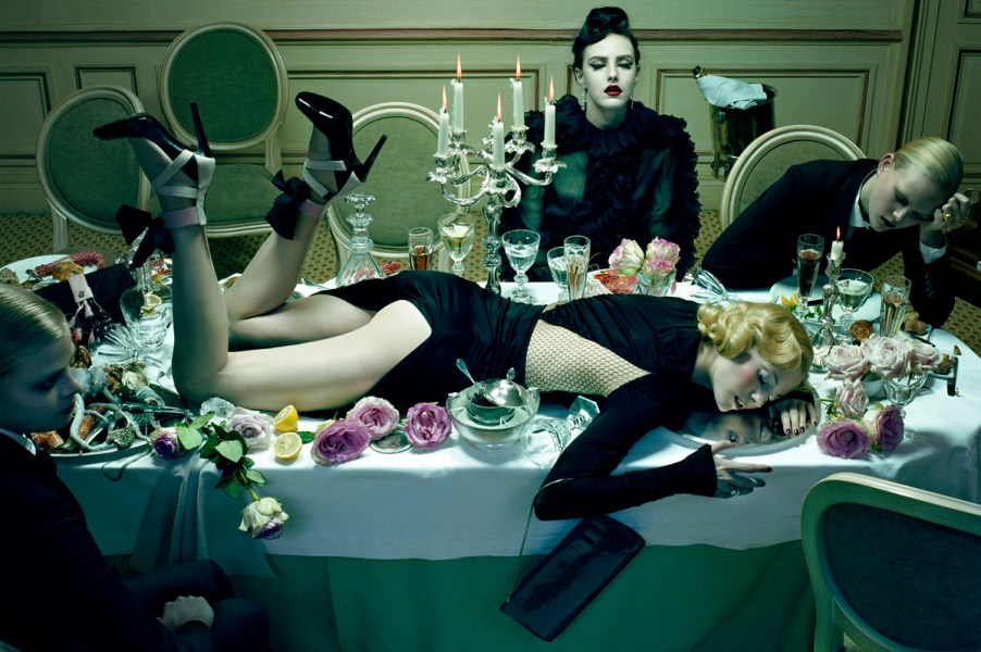 Miles Aldridge Dinner Party #5, 2009