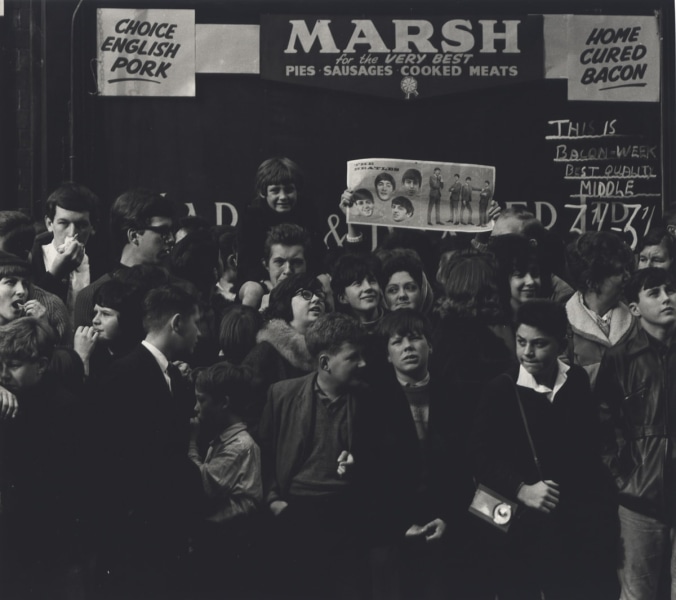 Lewis Morley - Waiting for the Beatles